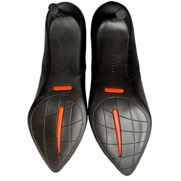 Rockport Leather Total Motion Pump 3" Heel - Black - 8.5 - Picture 8 of 12